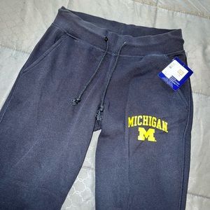 NWT Champion Michigan Sweatpants / Joggers
